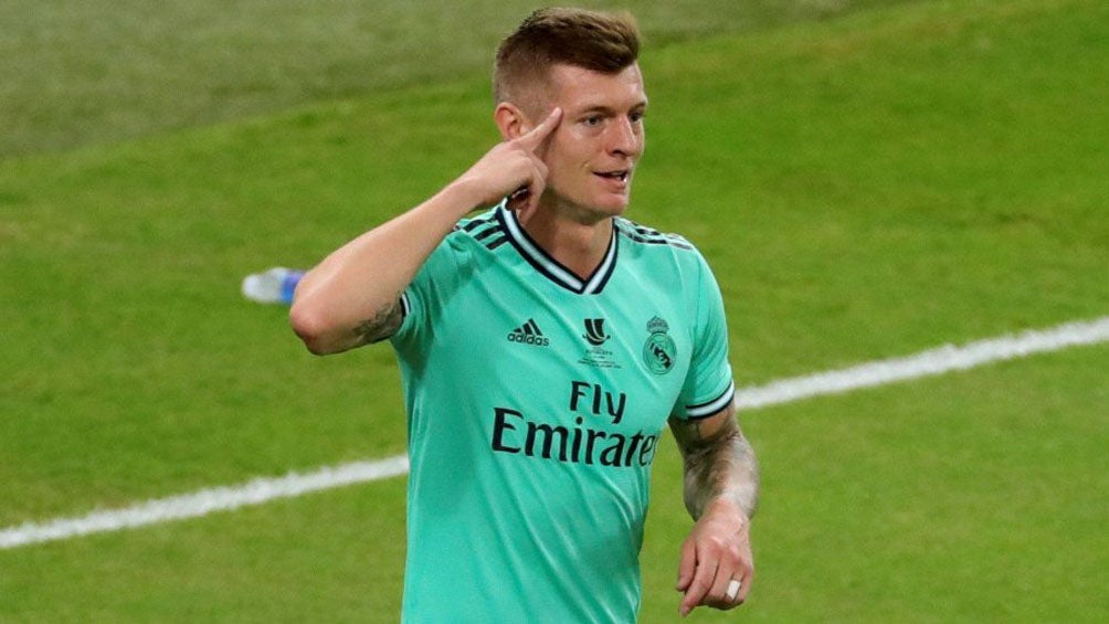 Toni Kroos, durante un juego del Real Madrid