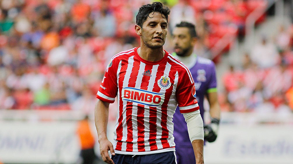 Ángel Reyna en su paso por Chivas 