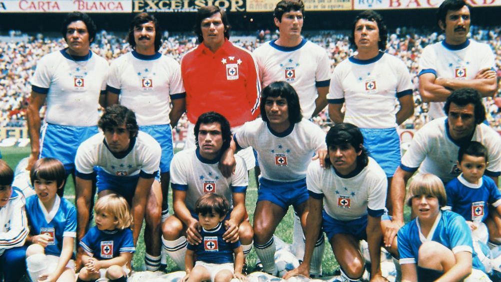 Equipo de Cruz Azul en el año de 1972