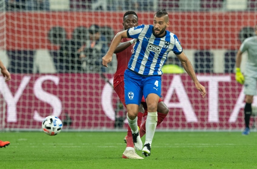 Nico Sánchez en el Mundial de Clubes 2019 con Rayados