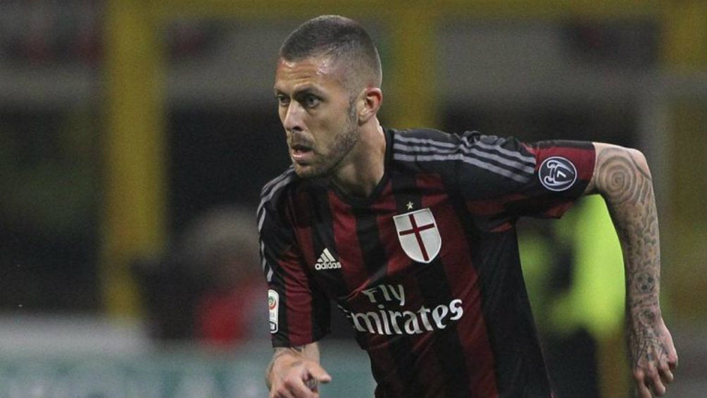 Jérémy Ménez durante un partido del Milan