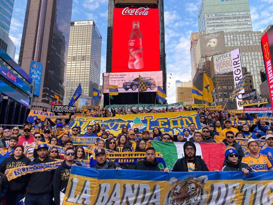 Aficionados de Tigres en New York