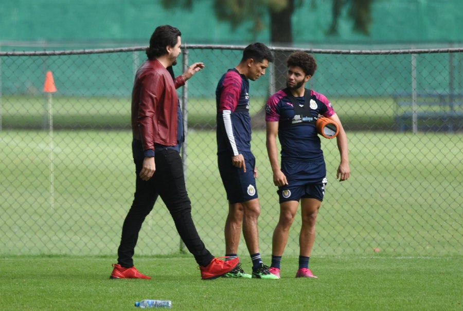 Amaury Vergara con Jesús Molina