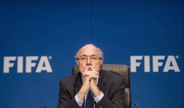 Blatter en sus últimos días en la FIFA