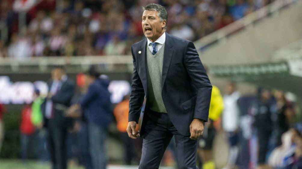 Robert Dante Siboldi, entrenador del Cruz Azul