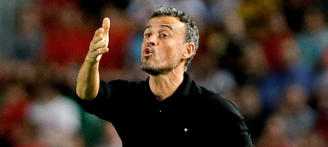 Luis Enrique, técnico de la selección de España