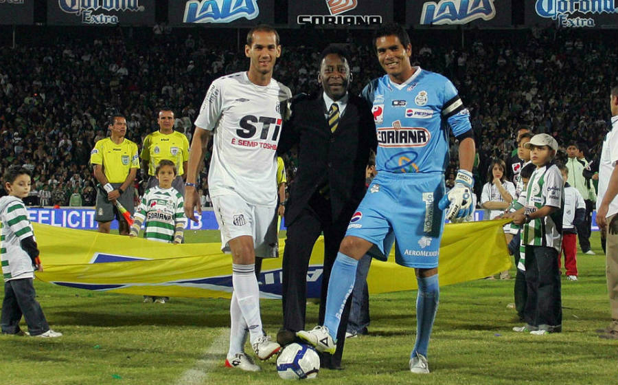 Pelé acudió a  la inauguración del Territorio Santos Modelo