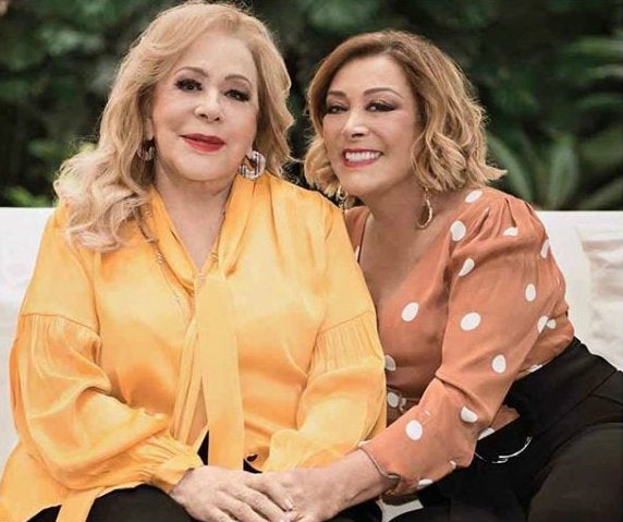 Silvia Pinal y su hija Sylvia Pasquel