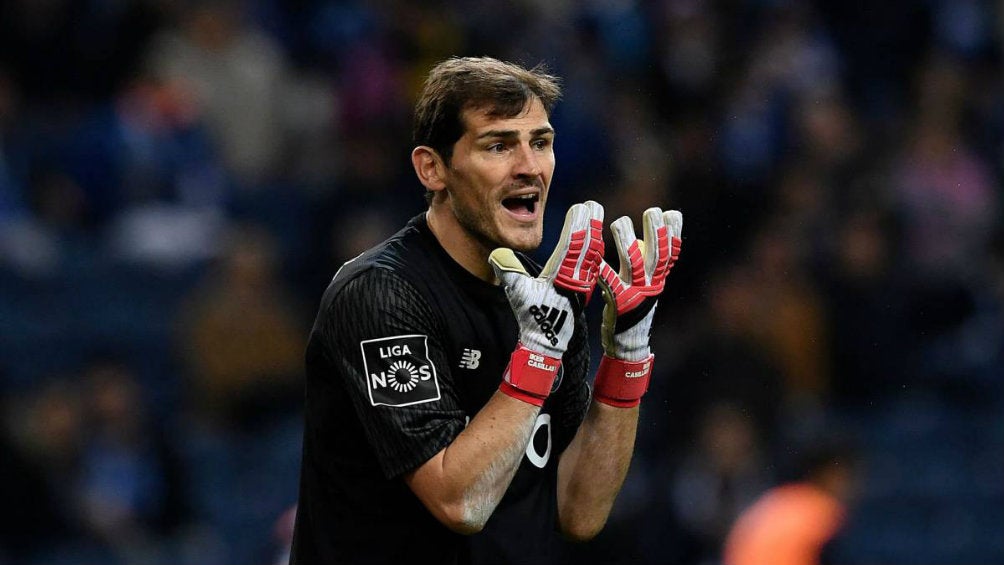 Iker Casillas en lamento