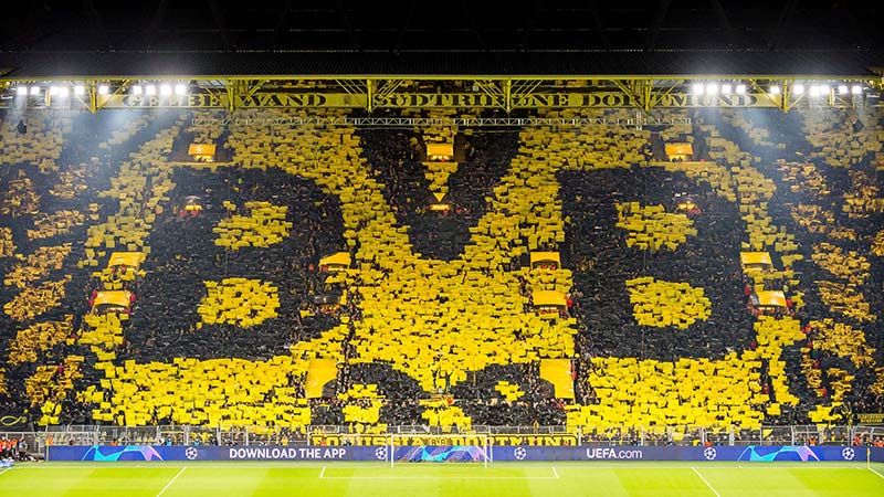 Un partido en el Signal Iduna Park