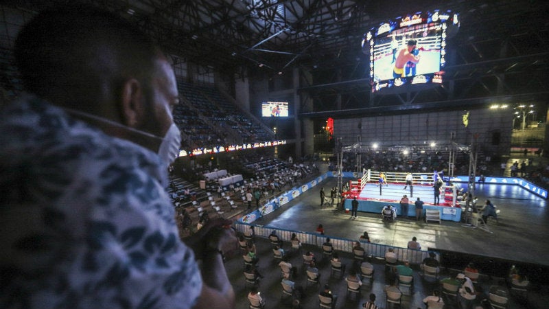 Protocolo de COVID-19 en el boxeo