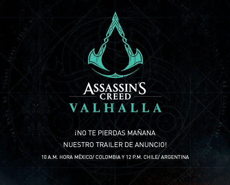 Cartel promocional de Assassin's Creed Valhalla