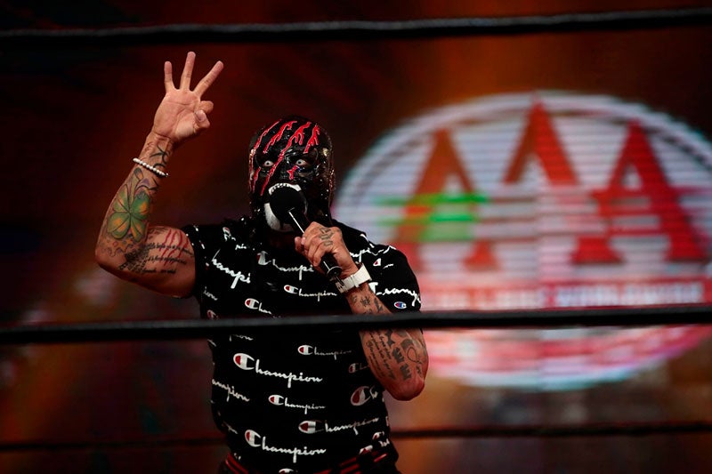 El Zero Miedo en un evento de AAA