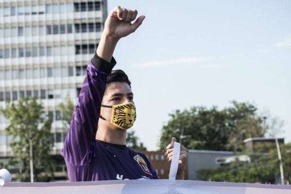 Protesta de Leones Negros en Guadalajara