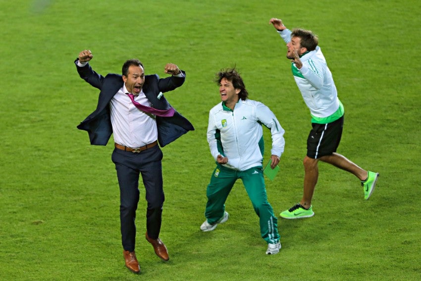 Gustavo Matosas, Campeón con León en el Estadio Hidalgo