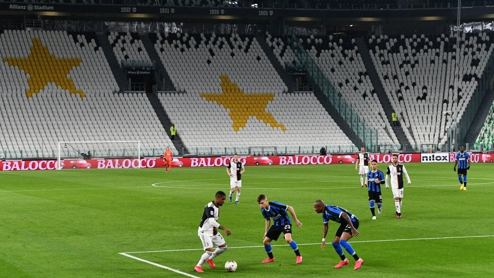 Partido entre Juventus e Inter a puerta cerrada