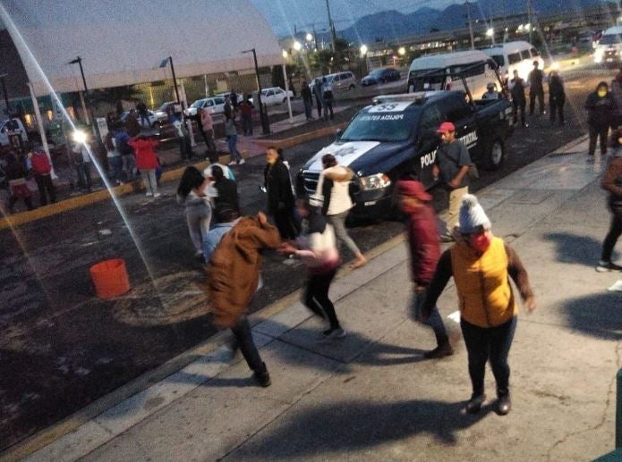 Inmediaciones del hospital Las Américas, Ecatepec