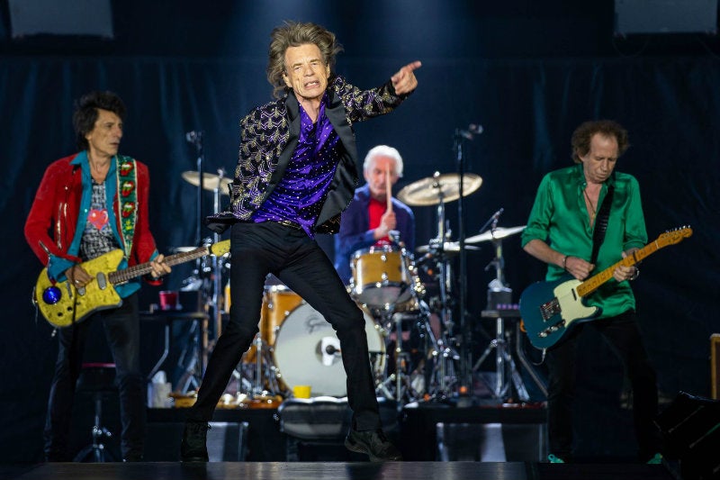 The Rolling Stones en concierto en Texas