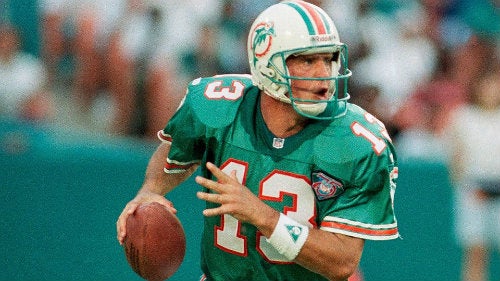 El quarterback de Miami en un partido