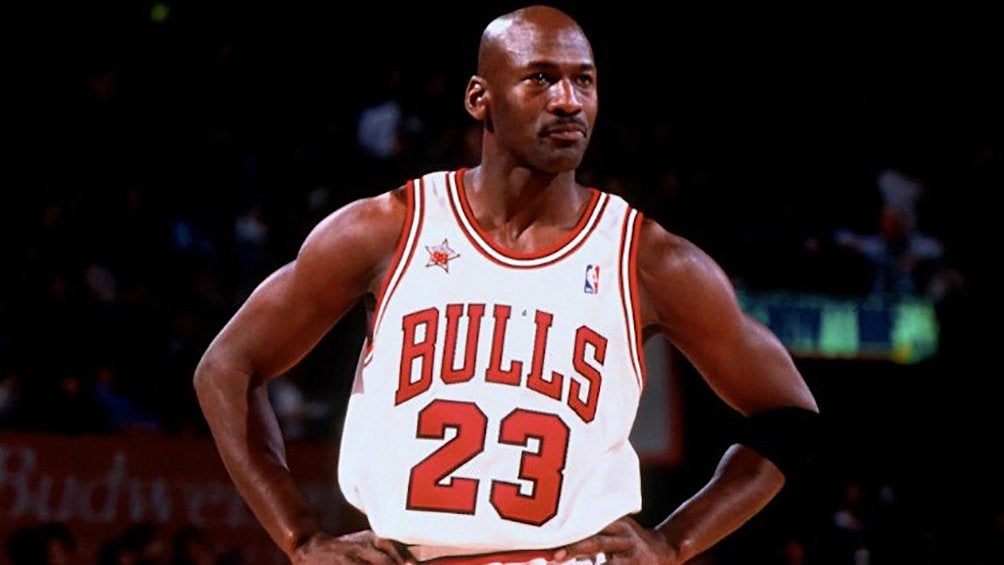 Michael Jordan en partido