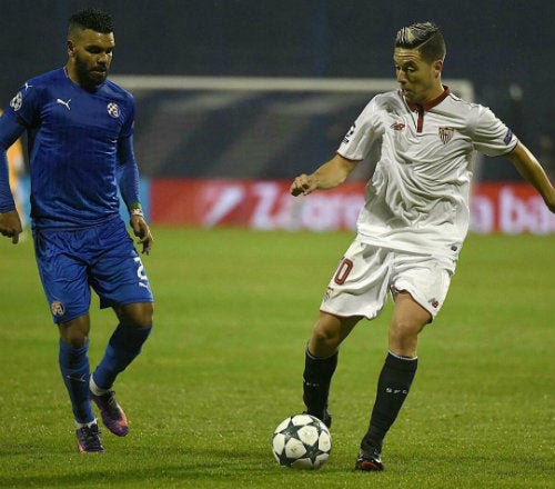 El francés cuando era jugador del Sevilla