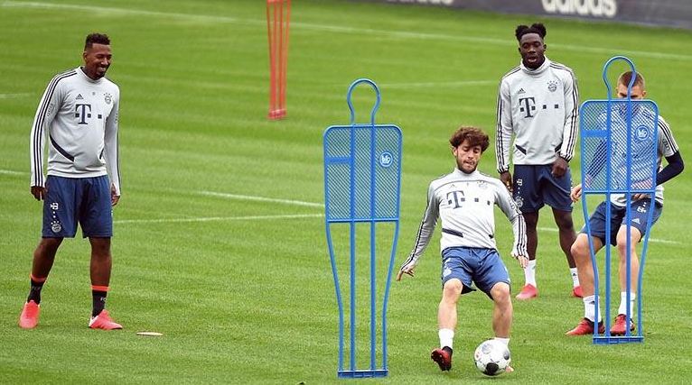 Bayern regresó a los entrenamientos 