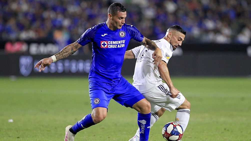 Milton Caraglio en partido de Leagues Cup contra Galaxy