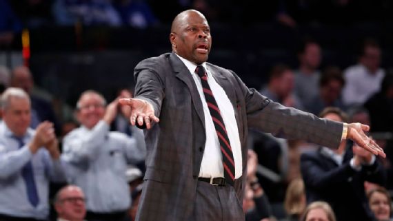 Patrick Ewing en presentación