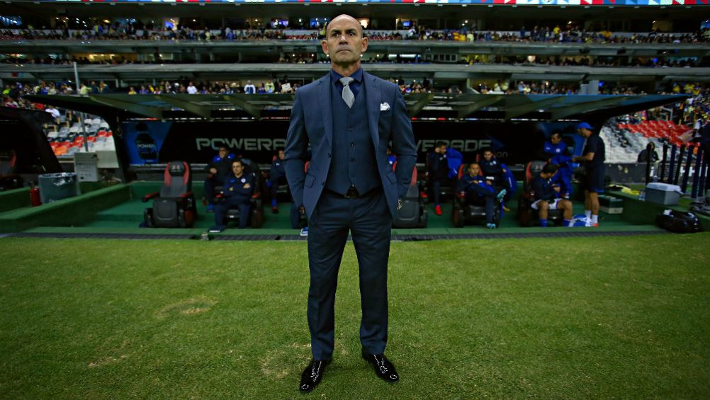 Paco Jémez como entrenador de Cruz Azul