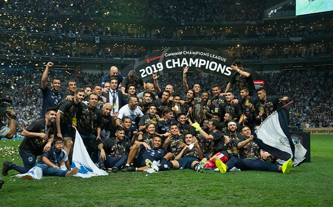 Monterrey celebra el título de la última Concachampions