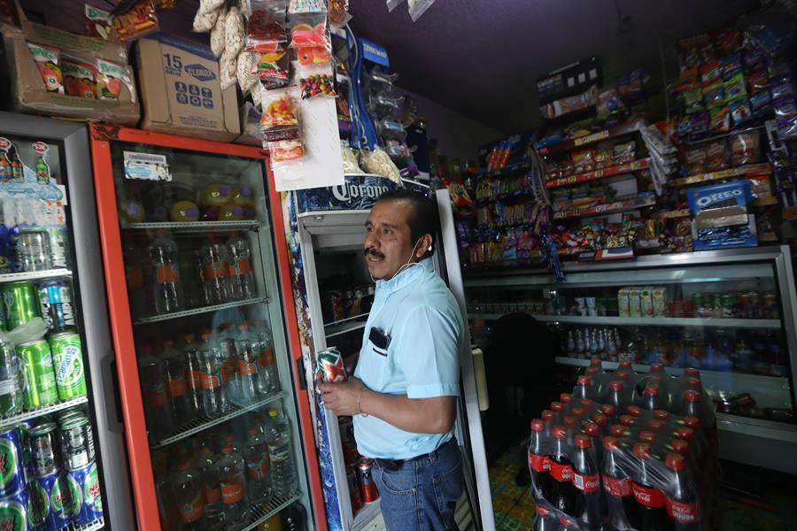 Tienda en Mëxico con cerveza