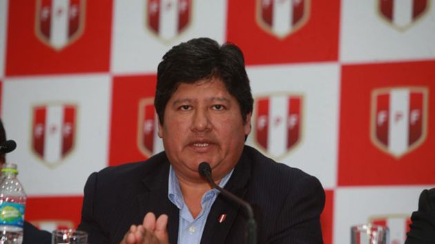 Edwin Oviedo, en conferencia de prensa