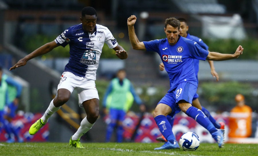 El Chaquito en juego ante Pachuca