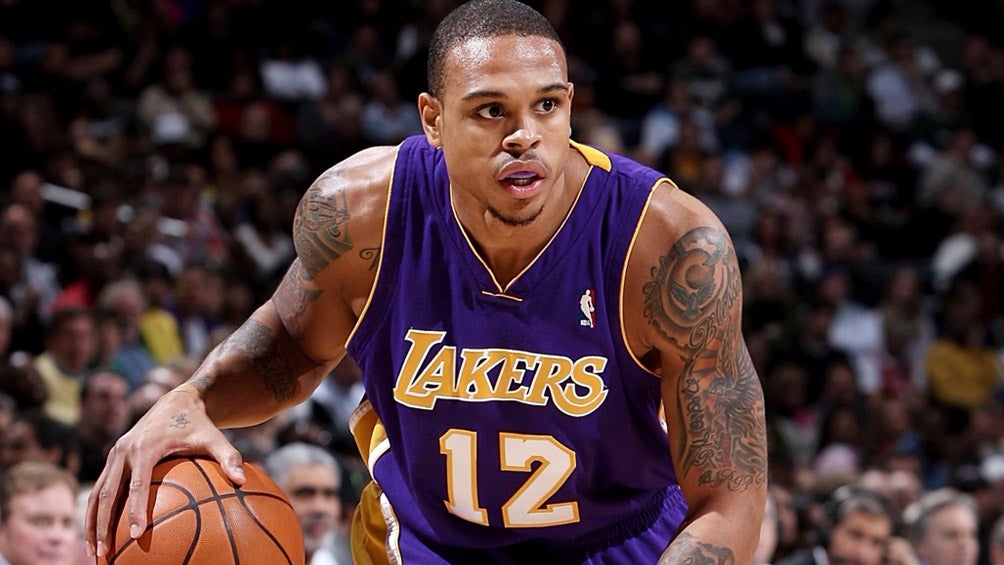 Shannon Brown durante un duelo con los Lakers 