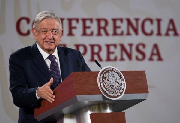 El presidente de México, Andrés Manuel López Obrador