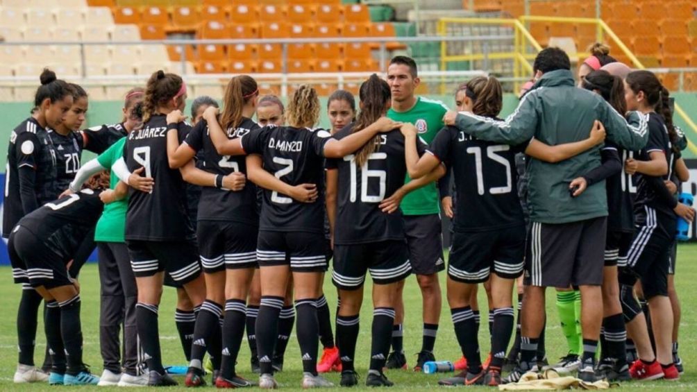 Selección Mexicana en partido 