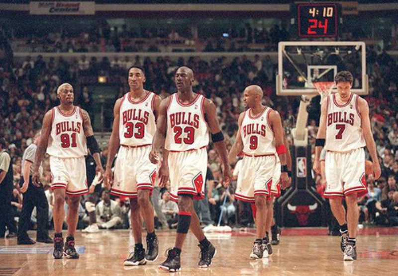 Los Chicago Bulls de Jordan