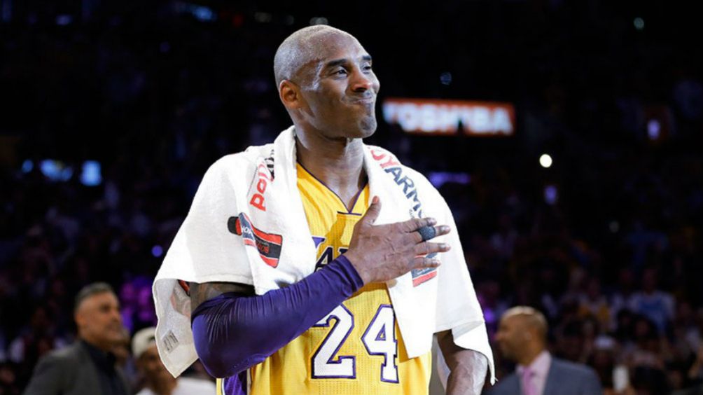 Kobe Bryant durante un partido de los Lakers