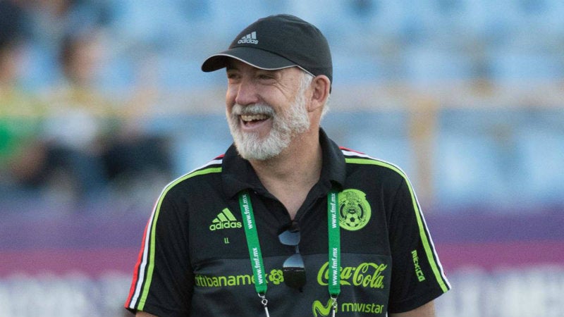 Ibarrondo con la Selección Mexicana