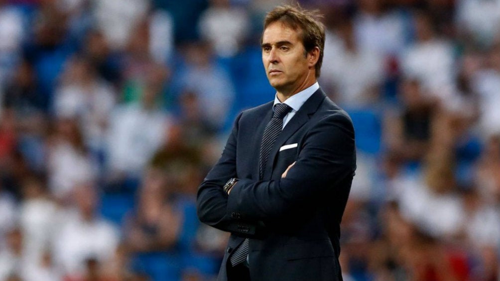 Julen Lopetegui en partido