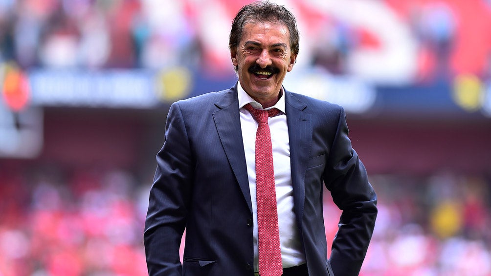 Ricardo La Volpe previo a un duelo del Toluca 