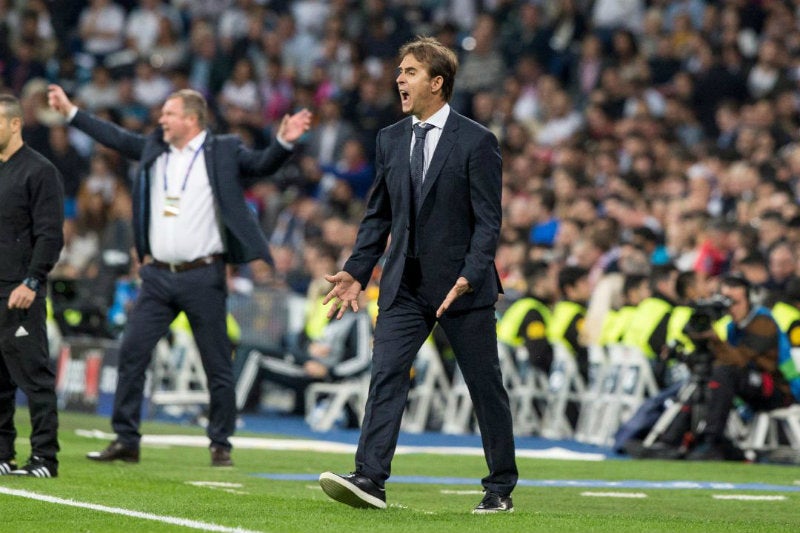 Lopetegui dirigiendo en La Liga