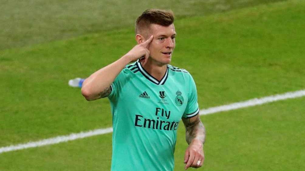 Toni Kroos, durante un juego del Real Madrid