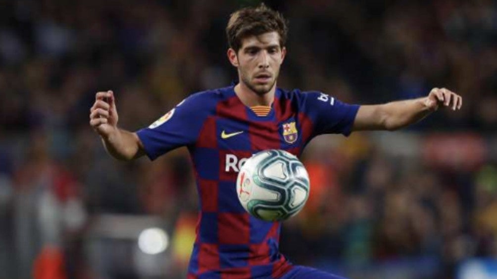 Sergi Roberto: "Todos teníamos muchas ganas de volver a entrenar, sentir el césped y el balón” 