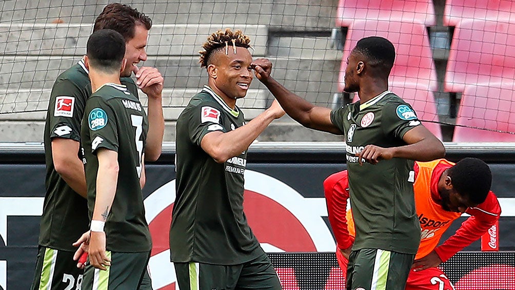 Mainz remontó desventaja de dos goles y empató al Köln