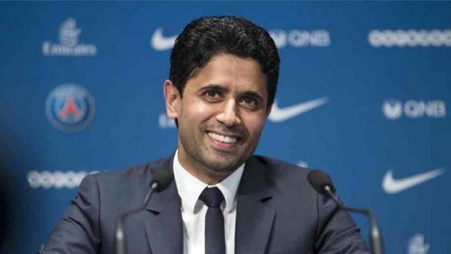 Nasser al Khelaifi, presidente del París Saint-Germain