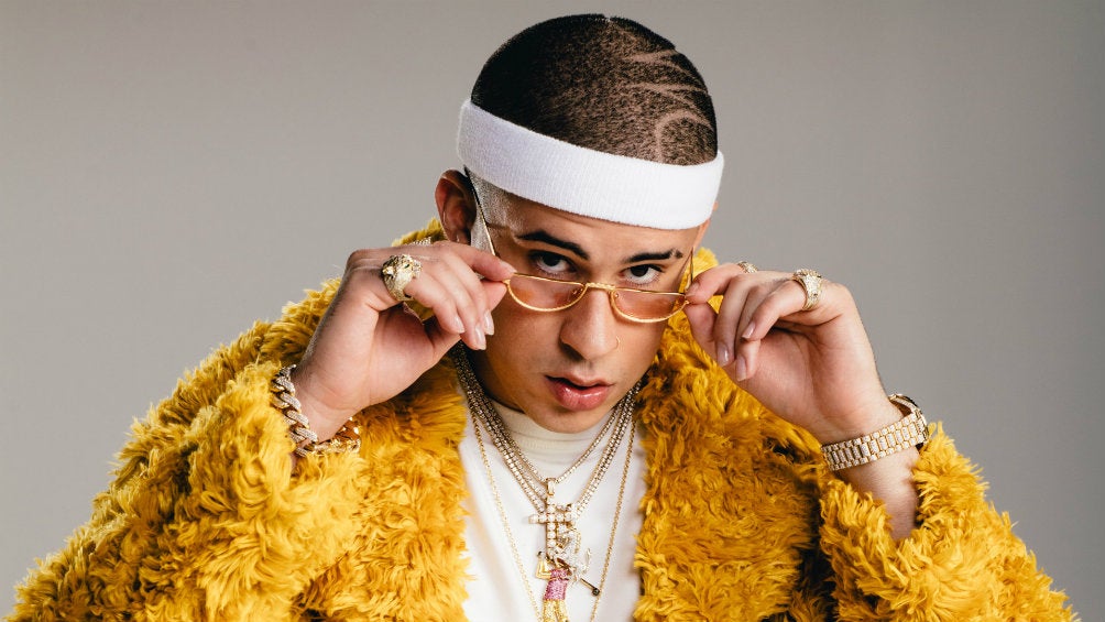 Bad Bunny previo a un concierto