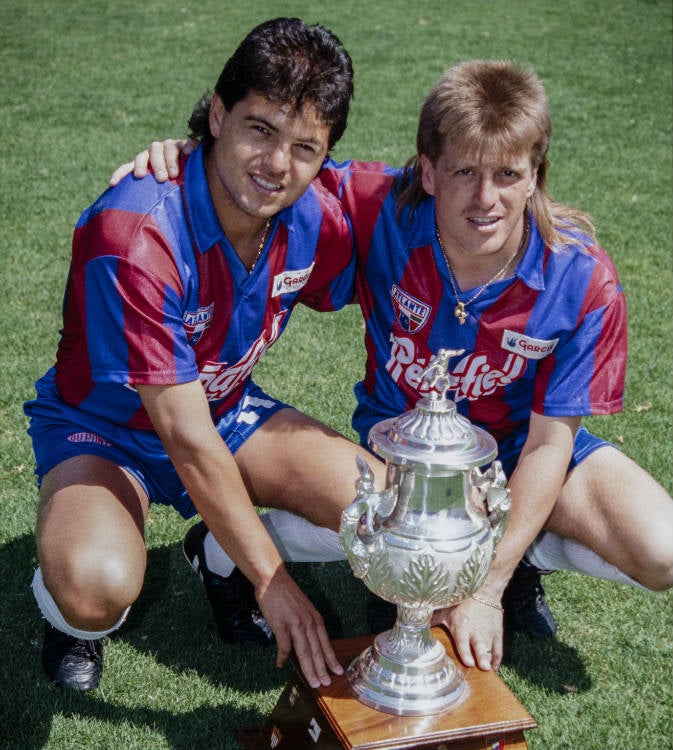 Travieso Guzmán con Miguel Herrera, campeones con Atlante