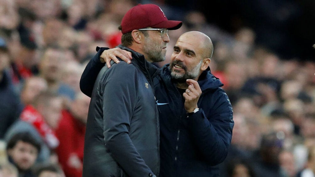 Guardiola con Klopp