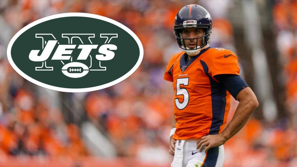 Joe Flacco firmó con los New York Jets